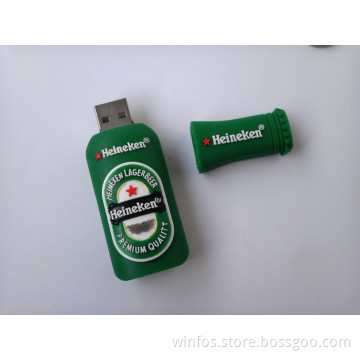 Beer Bottle Shape USB Flash Driver